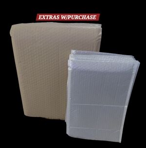 NWT - 15ct. Bubble Mailers Mix 10ct. 9x12 And 5ct. 12x15